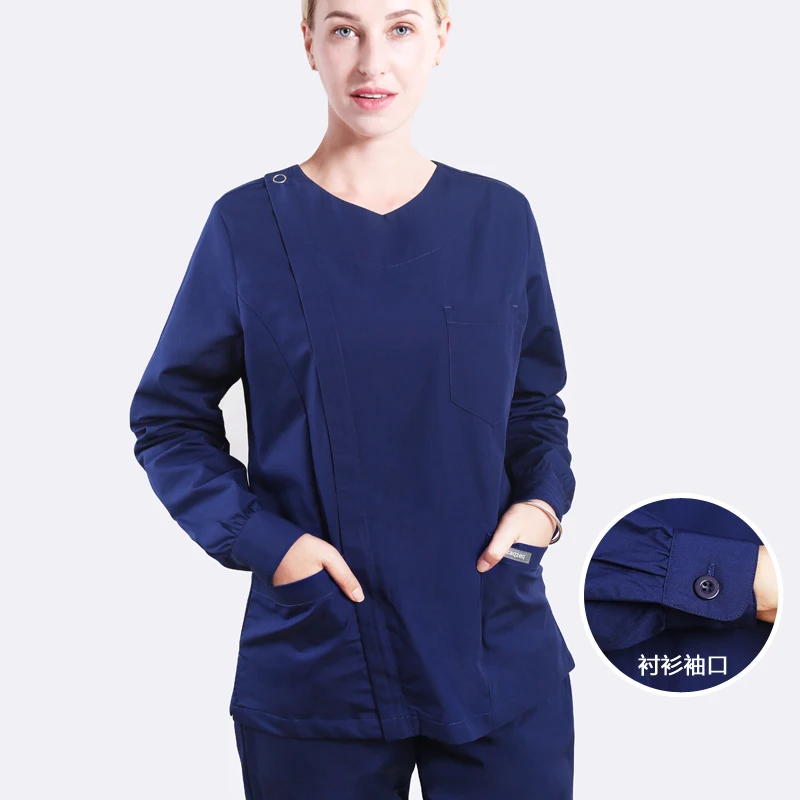 Clothes pants Sanxiaxin медицинская одежда скраб наборы доктора медсестры с коротким рукавом униформы стоматология оральная клиника домашнее животное доктор рабочая одежда в целом - Цвет: Clothes pants