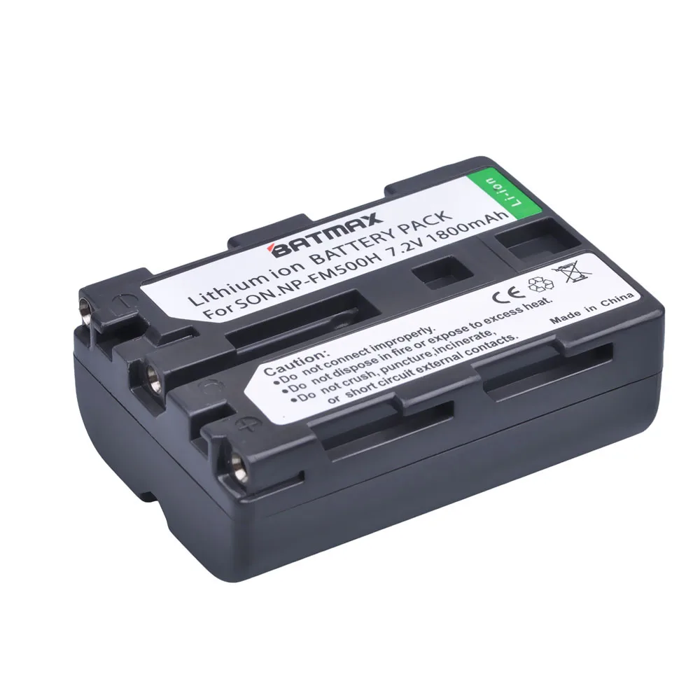 2x1800mAh NP FM500H батарея камеры + LED ультра быстрое зарядное устройство для Sony A57 A65 A77 A99