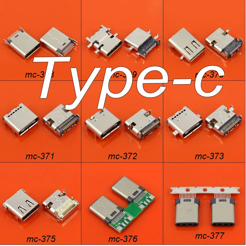 Высокоскоростной интерфейс передачи данных 24 контакта 12 контактов микро usb 3 1