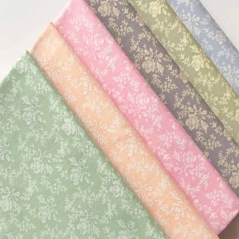 160 см ширина ZYOKRA разноцветные Цветущие розы с принтом 100% хлопковая ткань с Цветами Лоскутная хлопчатобумажная ткань детское одеяло