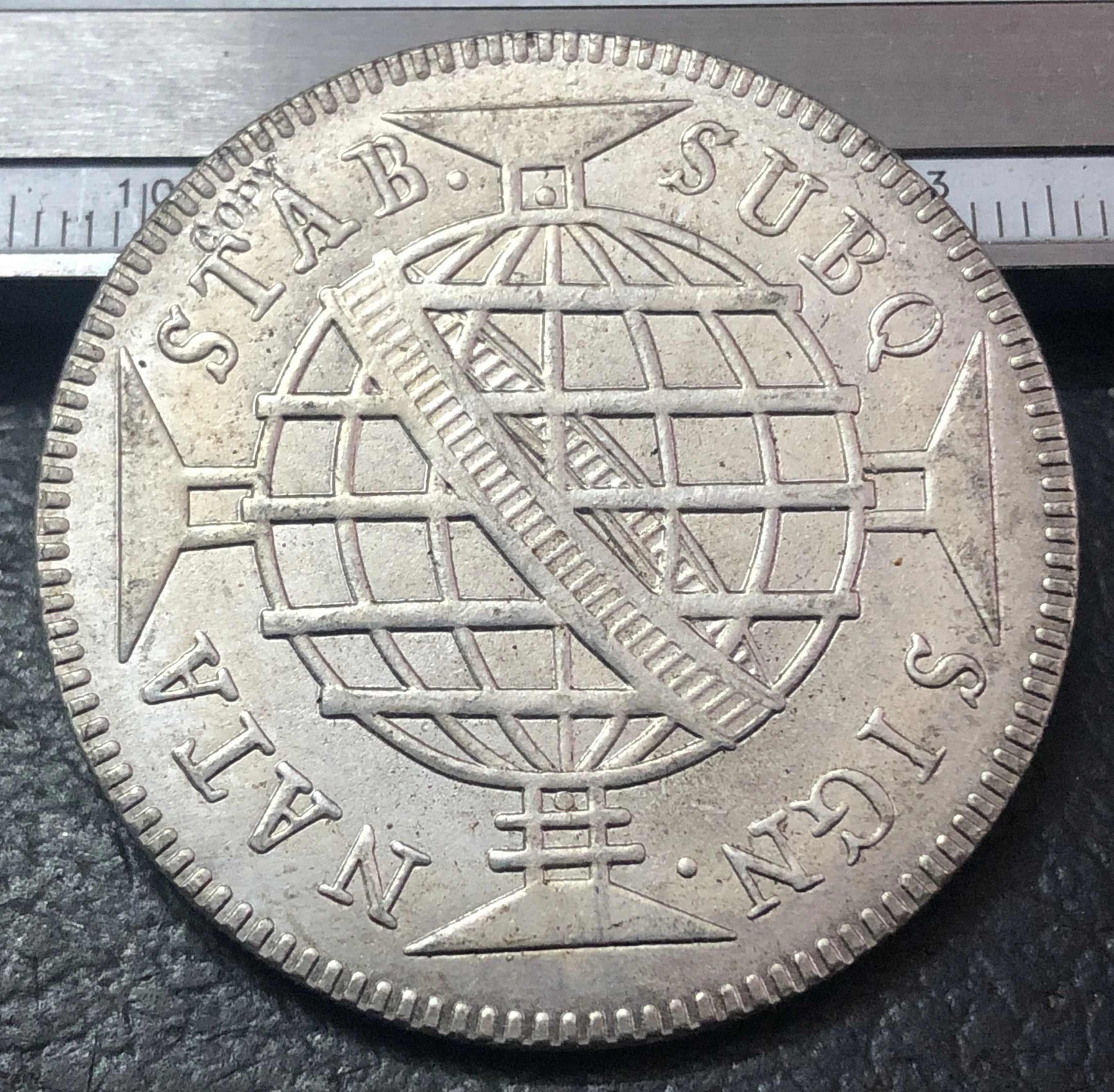 Монета Reis Maria I Silver Copy 1790 Бразилия 640|coin operated video game machines|silver bullion coinsilver handguns |