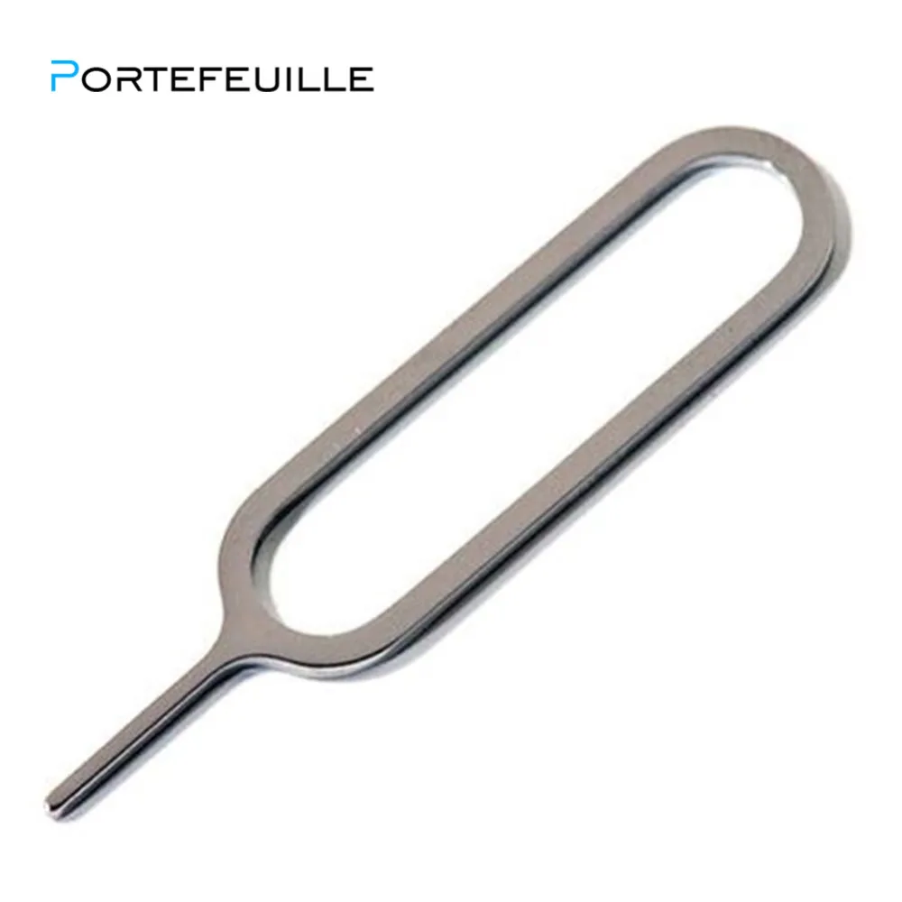 PORTEFEUILLE 1000 шт. Высокое качество лоток для sim карты удаление извлечения Pin иглы ключ