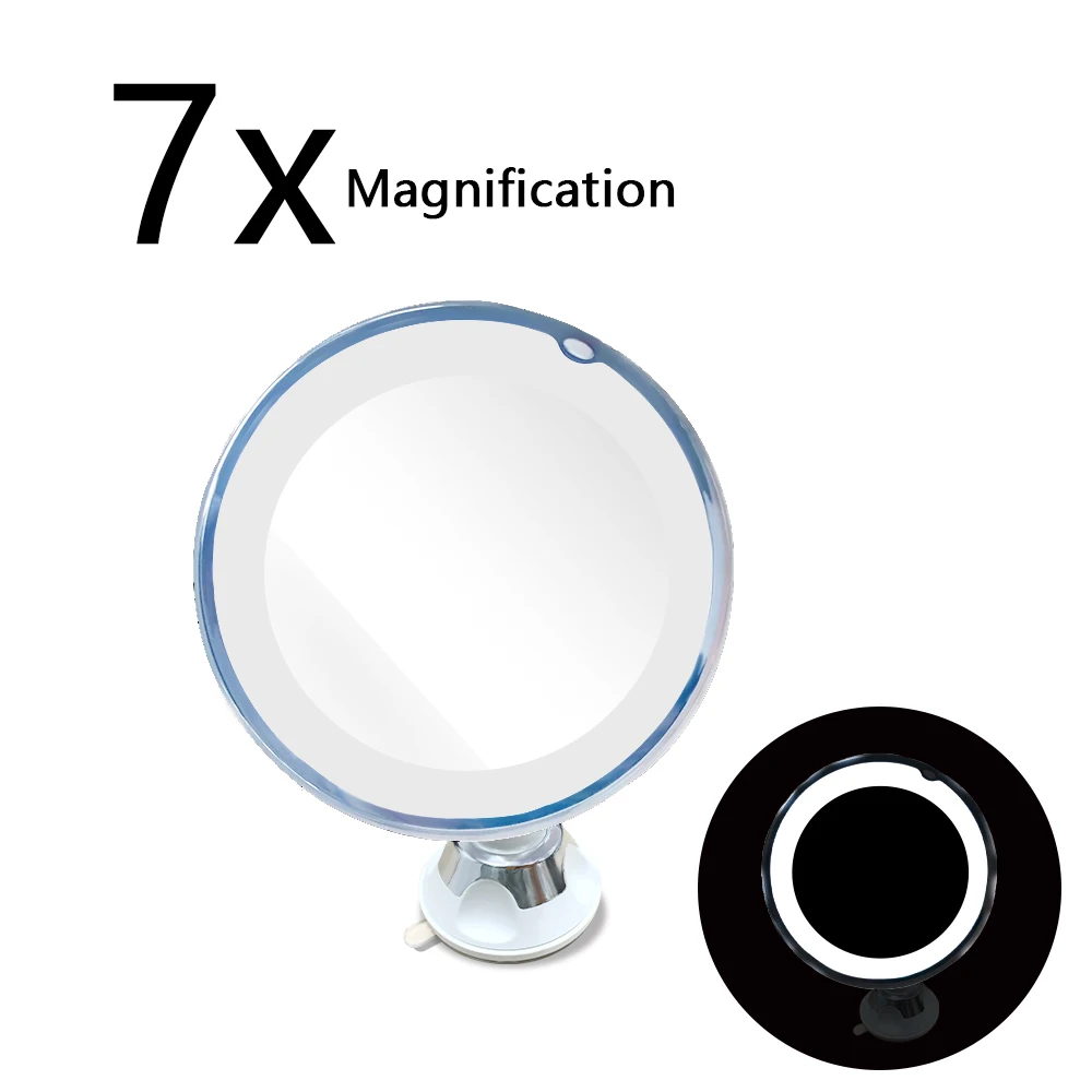 style5 LED makeup mirror зеркало для макияжа зеркало с подсветкой Светодиодный с освещенный туалетный столик зеркало 5X увеличительное miroir светодиодный miroir grossissant увеличительное с светодиодный подсветкой - Цвет: style5