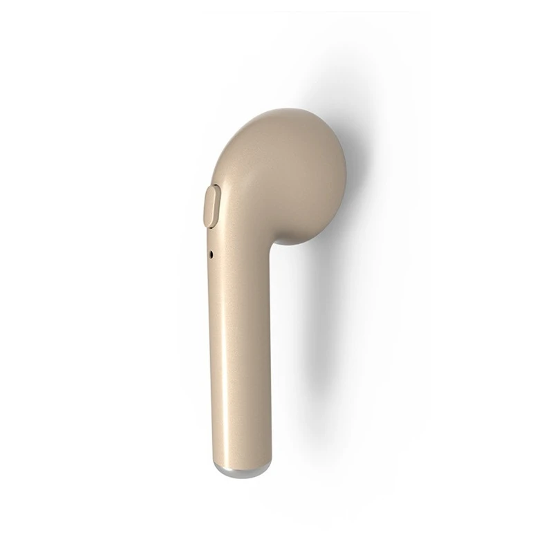 right ear gold I7 i7s TWS Bluetooth 5,0 беспроводные наушники-вкладыши с микрофоном для телефона iPhone Xiaomi samsung huawei LG - Цвет: right ear gold