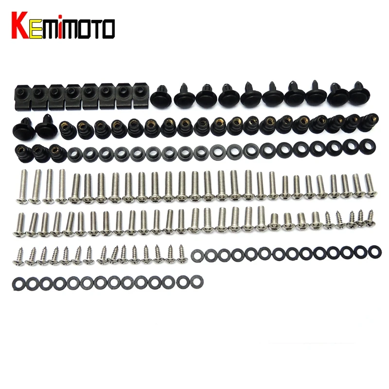 Полный комплект обтекателей болтов гаек винтов для HONDA CBR600RR CBR 600 RR 2007 2010 2008 2009