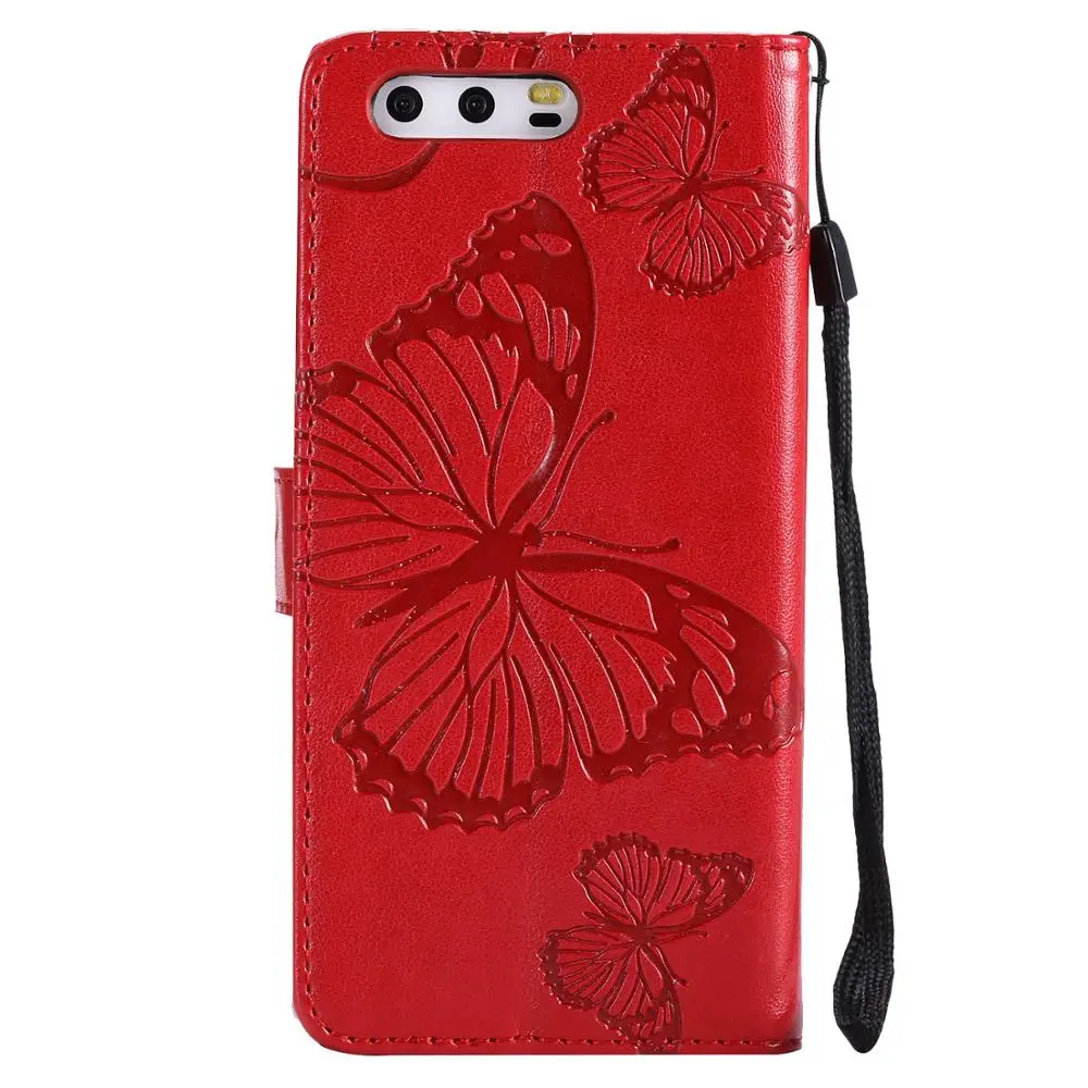 SsHhUu кожаный чехол для Huawei Enjoy7S Enjoy5 Honor 6X 6A 7X 8C 9i 10 Y5 Y7 Y6pro2018 Бабочка Флип кошелек