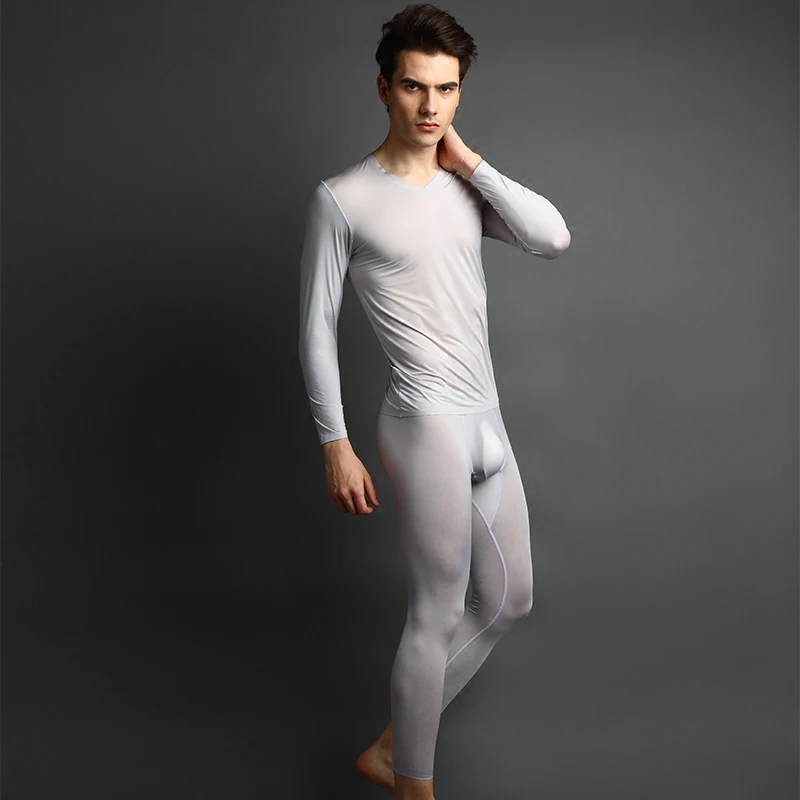 Asiaskin 2019 мужские кальсоны нижнее белье набор для мужчин Roupa Termica нейлоновые