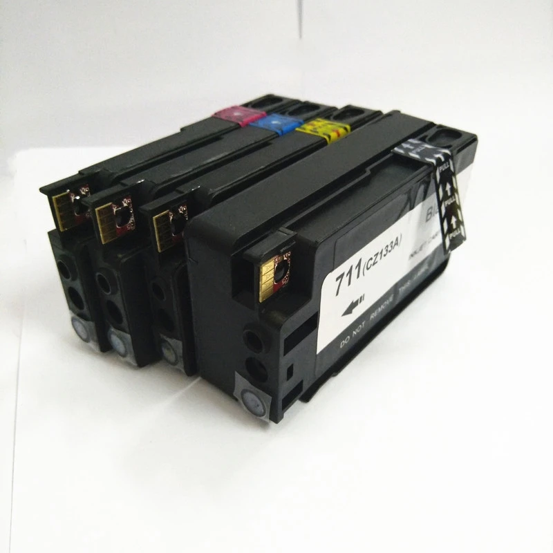 

vilaxh 711 Compatible Ink Cartridge Replacement for HP 711 XL 711xl for Designjet T120 T520 Printer With Chip cz133a printer
