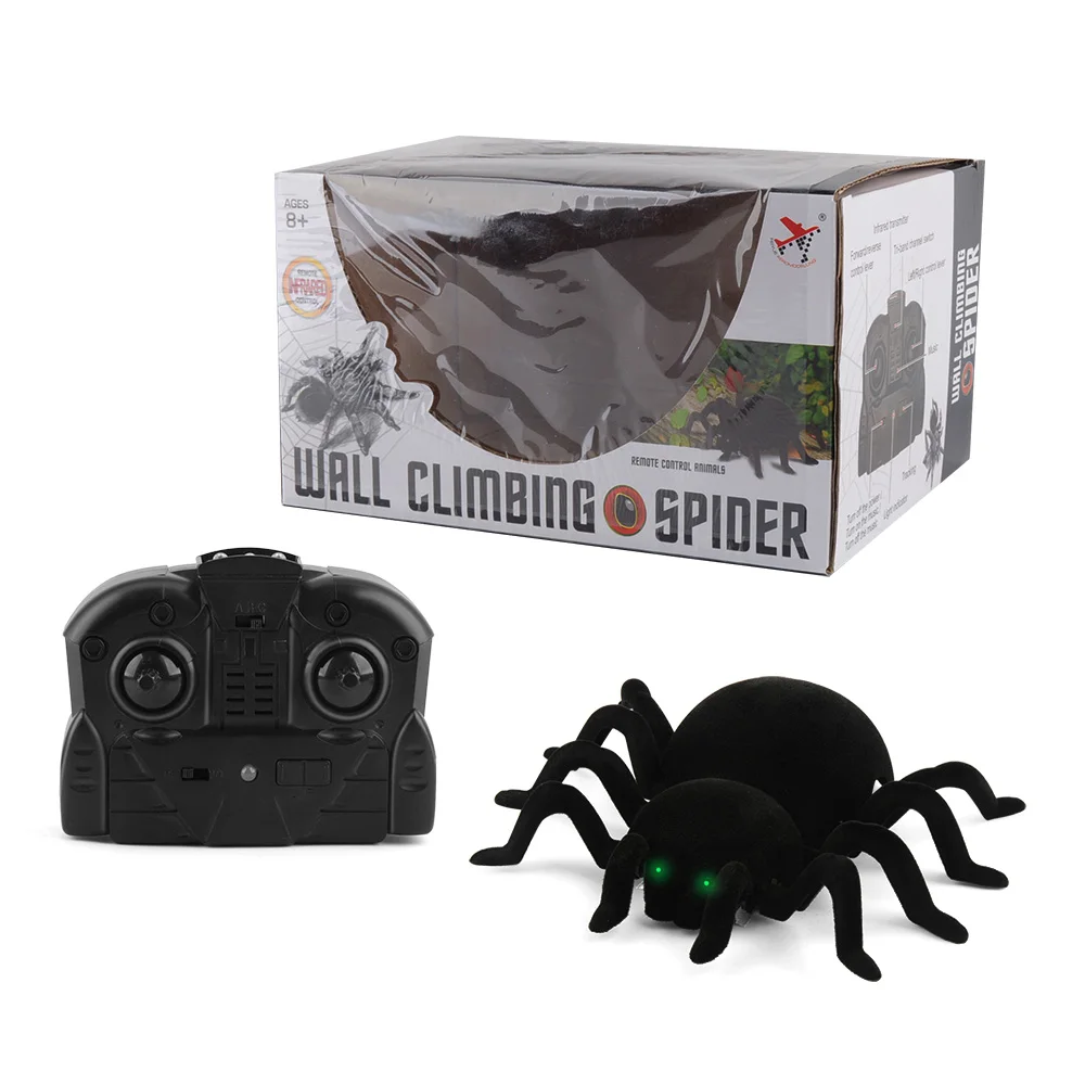 GizmoVine RC Паук стены скалолазание ИК паук игрушечный Тарантул Моделирование