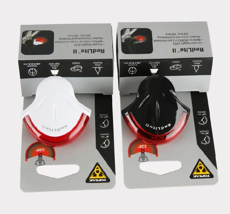 Topeak TMS035 REDLITE велосипедный задний светильник велосипедный Подседельный штырь крепление задний светильник для горного велосипеда Лампа безопасности для шоссейного велосипеда светодиодный светильник-вспышка