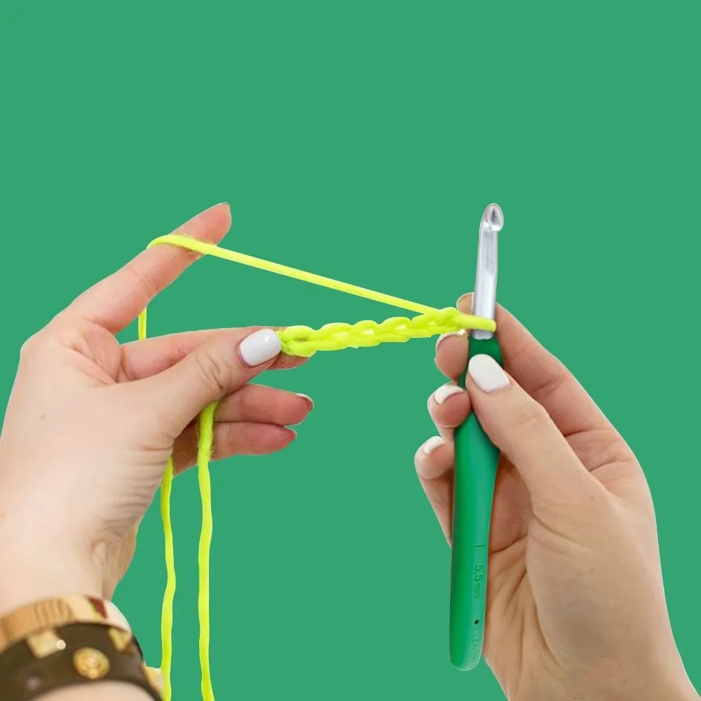 Fashion Multi Color Handles Knitting Needles Crochet Set 9 Pieces/Set Hand-knitted Hooks For | Дом и сад