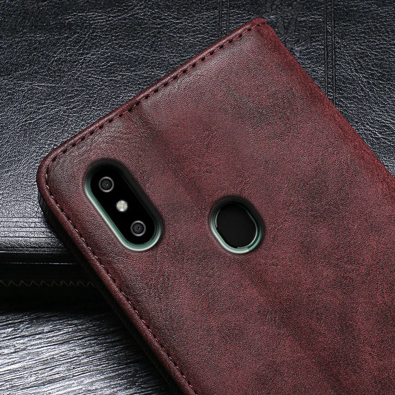 Роскошный Ретро Чехол из искусственной кожи для Oukitel C15 Pro чехол с отделением карт