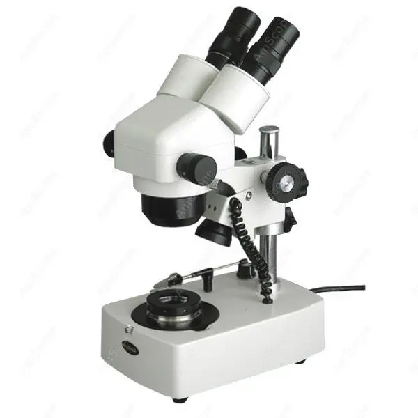 

AmScope поставляет 5X-80X Darkfield ювелирные изделия драгоценный камень стерео зум микроскоп SH-2BZ-DK