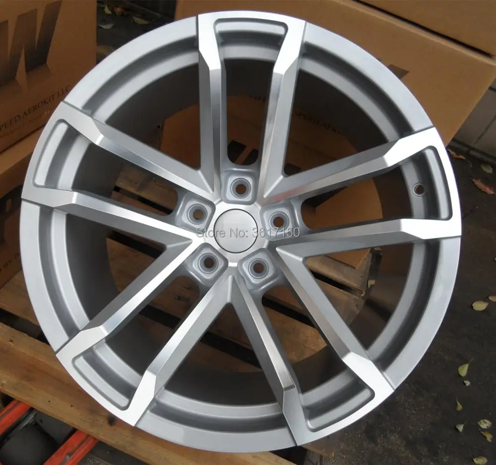 20x11J колесные диски PCD 5x120 центр Broe 70 3 ET43 с колпачками ступицы|Диски колёсные| |