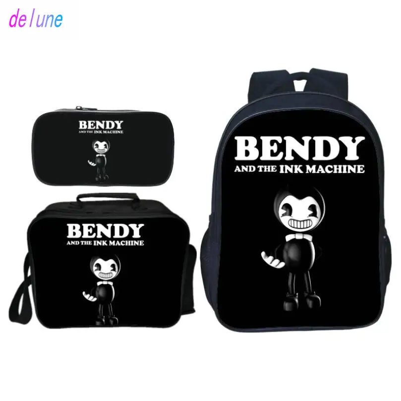 Набор рюкзаков Bendy And Ink Machine набор для мальчиков и девочек повседневные