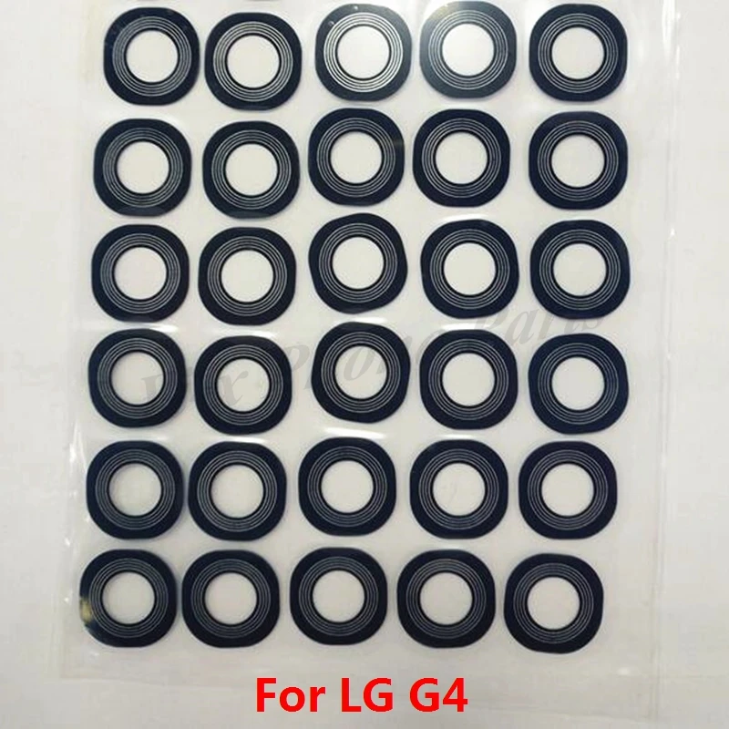 

10 шт./лот Задняя крышка объектива камеры с клейкой лентой для LG G4 запасные части