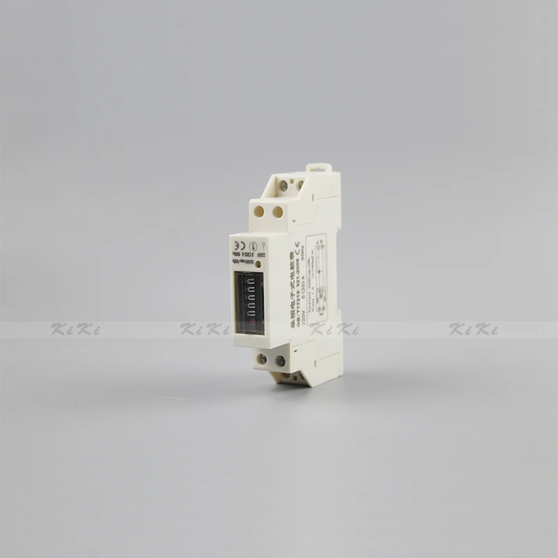 

35mm DIN Rail Mounting single phase Energy meter counter type KWh meter 1P 20A