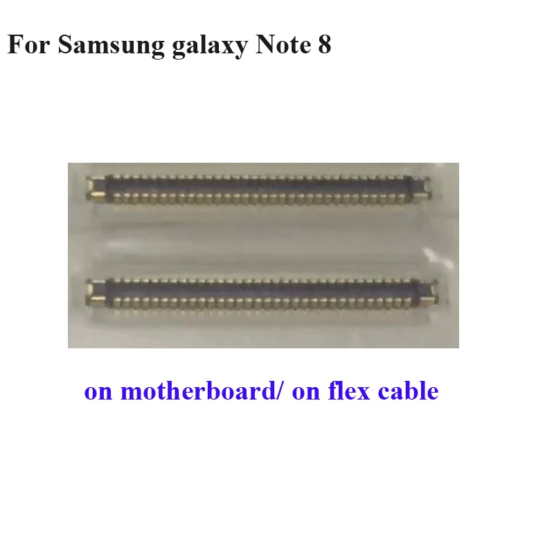 

Разъем для док-станции Samsung Note8, разъем Micro USB FPC для Samsung galaxy Note 8 N9500 N 9500, 2 шт.