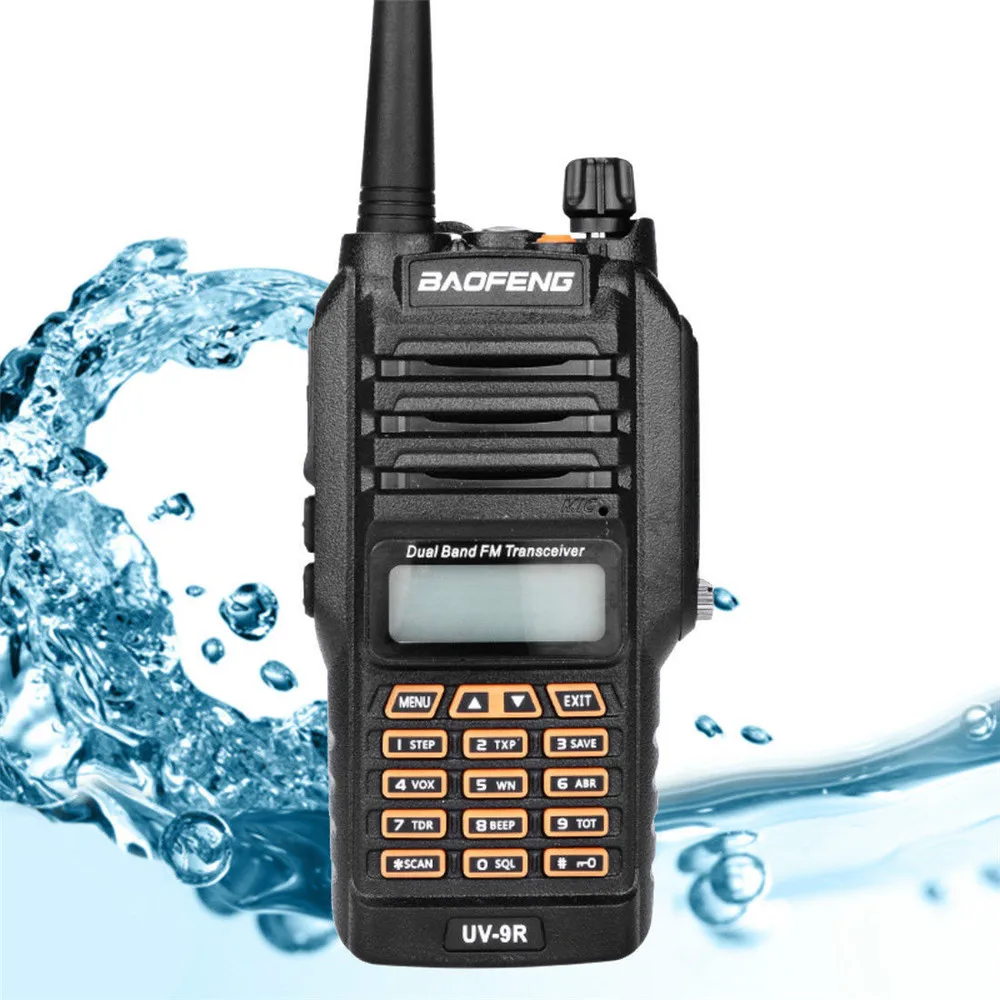 BF UV9R рация XJ 94 Baofeng Водонепроницаемая УФ Двухдиапазонная радио антенна ручной