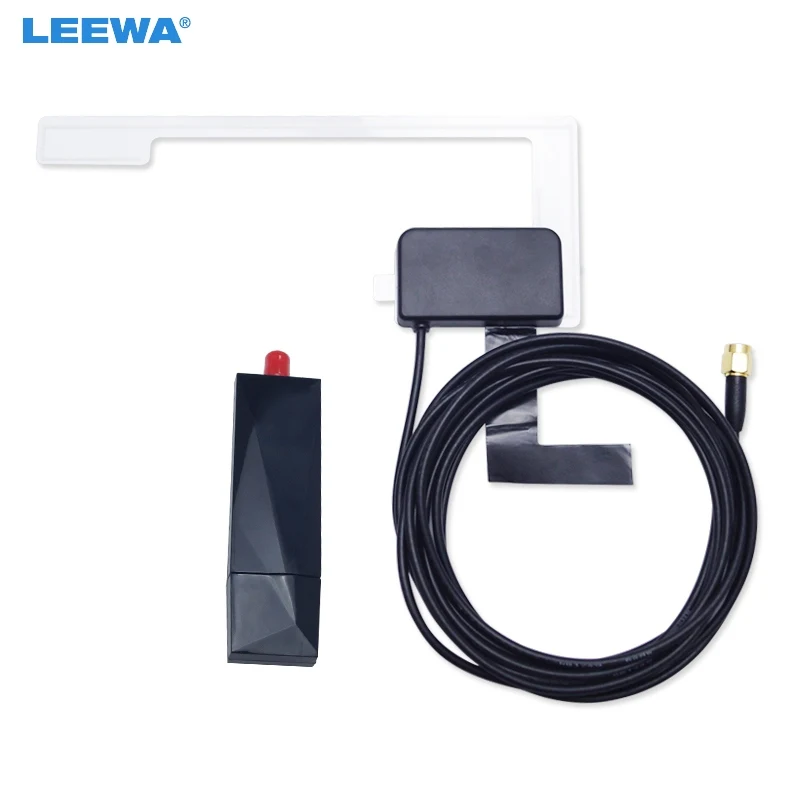 LEEWA DAB + цифровой аудио вещательный приемник USB ключ с антенной для автомобиля