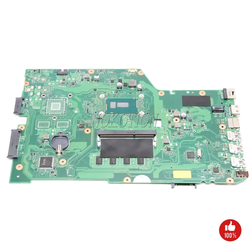 NOKOTION 60NB04P0 MB1M20 для asus X751LD X751L K751L K751LN X751LK материнская плата ноутбука REV 2 5 SR244 I3 5005U CPU