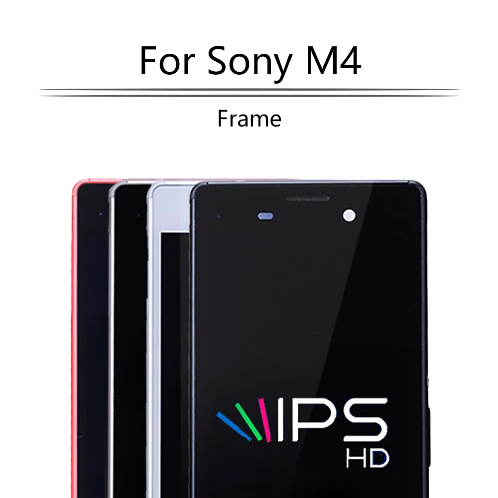 ЖК дисплей 5 0 &quotдля SONY Xperia M4 с сенсорным экраном и рамкой сменный для XPERIA E2303 E2306