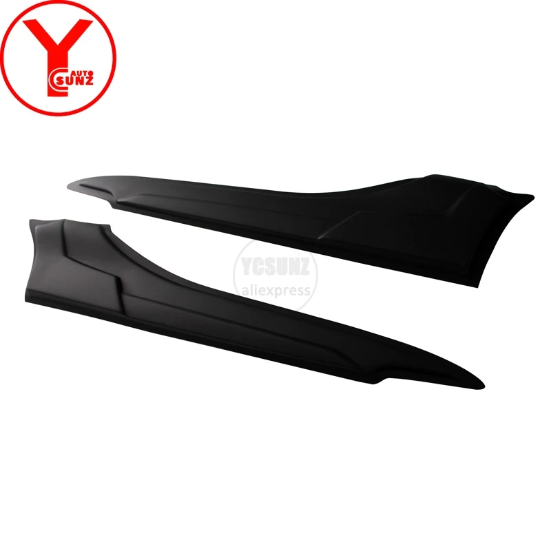 YCSUNZ ABS Матовый Черный Боковая крышка капота для Mitsubishi Pajero Sport Montero triton L200 аксессуары