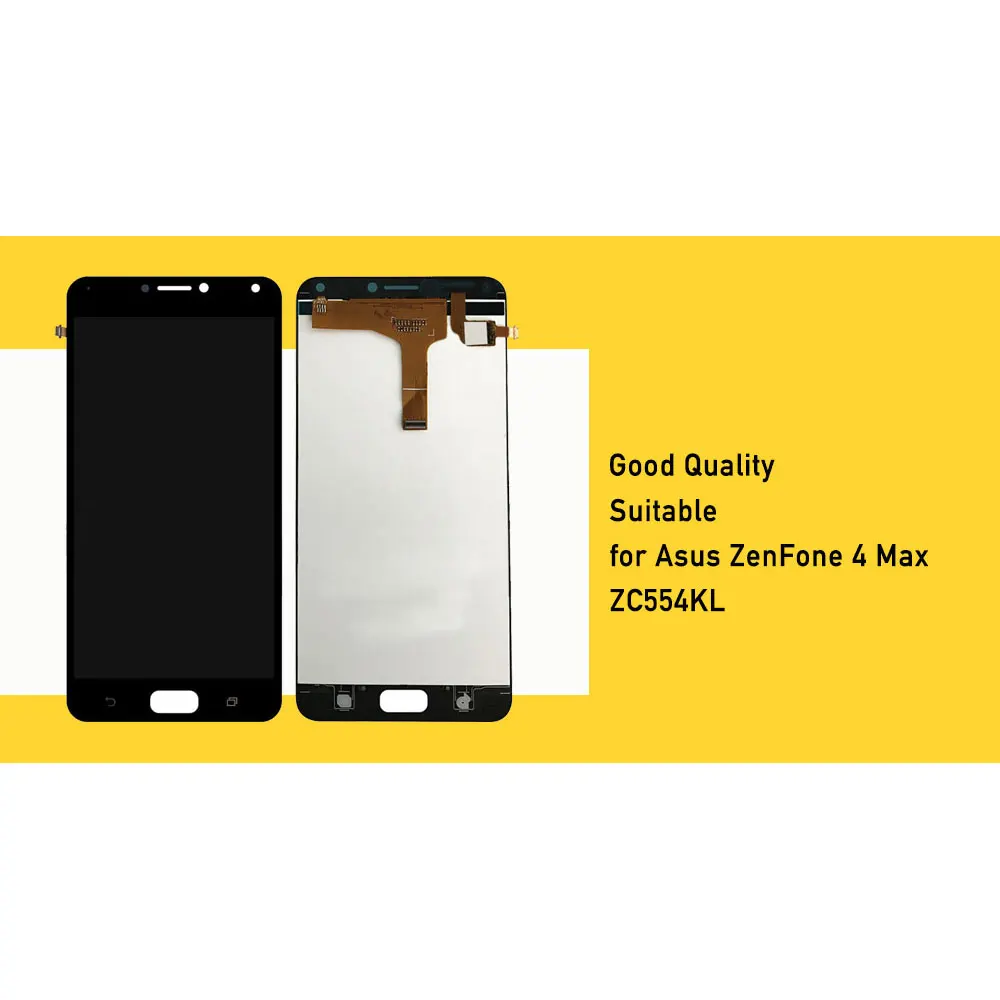 ЖК дисплей для Asus zenfone 4 max сенсорный экран в сборе asus zc554kl дигитайзер|Экраны