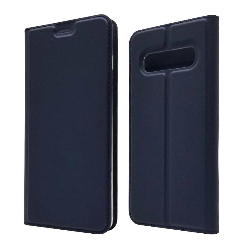 Флип-чехол с магнитным напряжением для Samsung galaxy S10 S10E S7 S8 S9 A3 A5 A7 J2 J3 J5 J7 2017 Prime Note 8 Pro