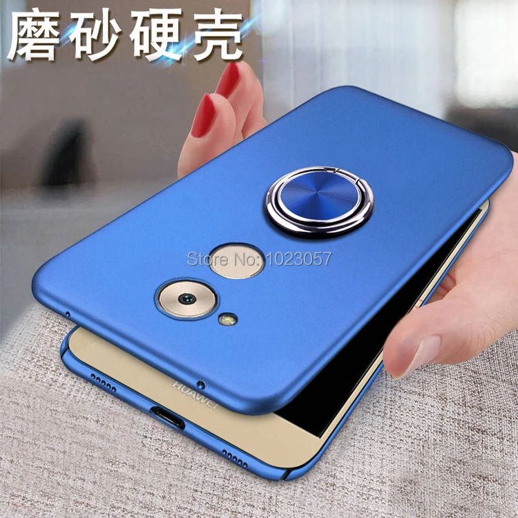 360 Degree Ring Finger Holder Car Magnet Phone Case On Huawei Honor 6A 6C Pro Stand V9 Play |