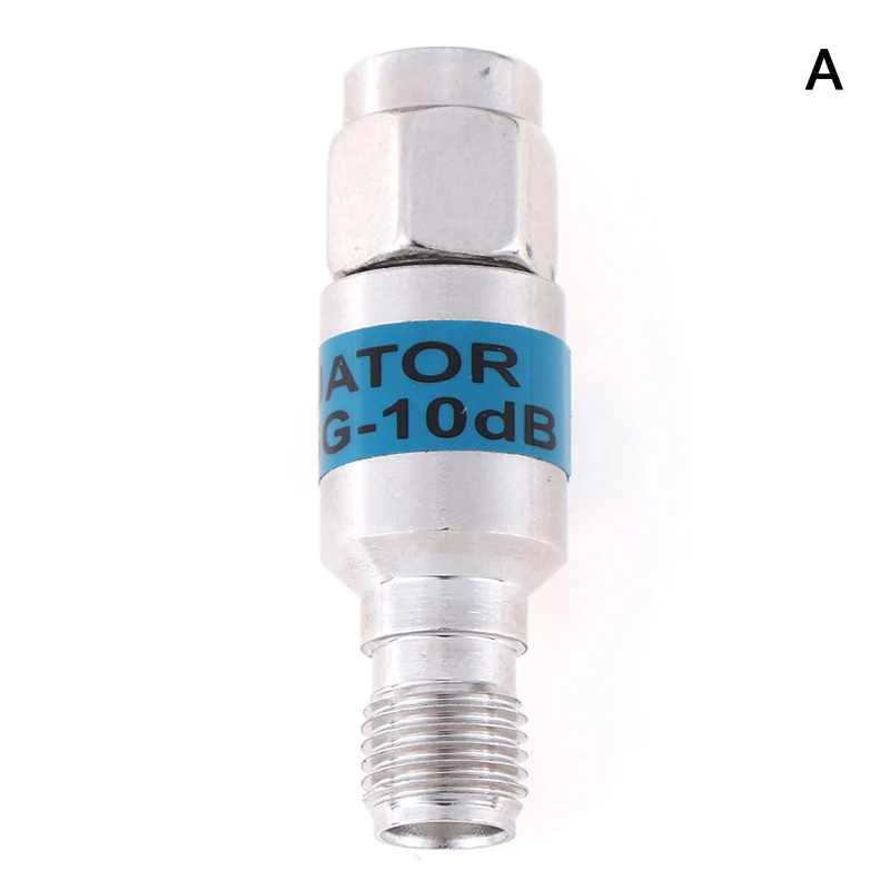 A 1 шт. 2 Вт SMA DC-6GHz коаксиальный фиксированный аттенюаторы частота 6 ГГц SMA фиксированные разъемы - Цвет: A