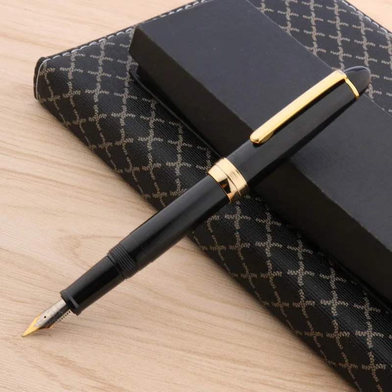 Jinhao 992 Золотая новая офисная пластиковая популярная Подарочная Классическая авторучка