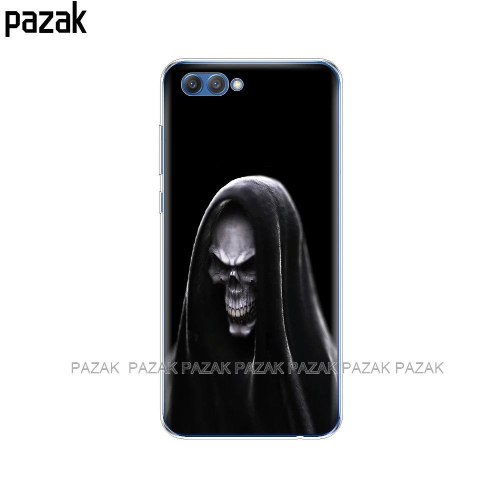 34523 Силиконовый чехол для huawei honor 10 V10 VIEW 10, мягкий ТПУ чехол на заднюю панель телефона, 360 Защитный чехол для телефона, дизайн - Цвет: 34523