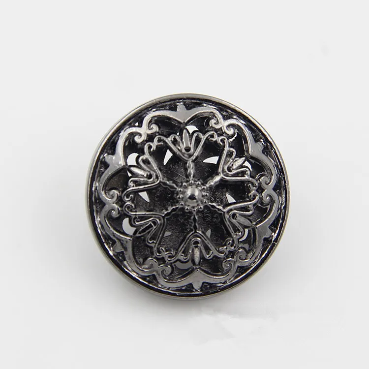 20pcs 18mm20mm25mm metal buttons for fashion overcoat suit shirt decoration DIY sewing children clothing shank flowers | Дом и сад
