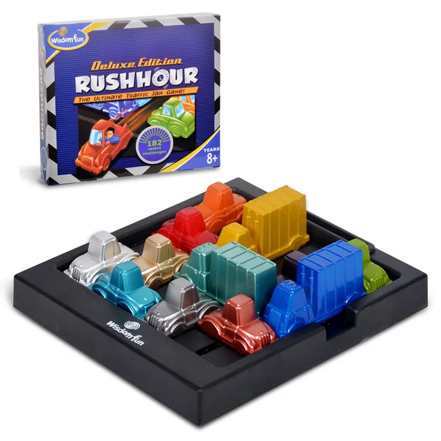 Игра игра Rushhour Traffic jam time Rush детская головоломка для развития логики