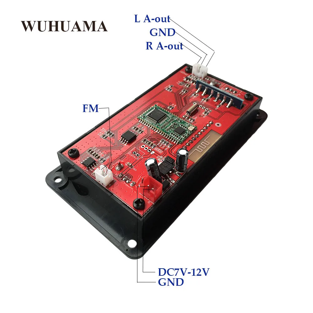 Автомобильный MP3 плеер DIY Bluetooth 4 0 FM передатчик модуль DAE AUX запись APE FLAC