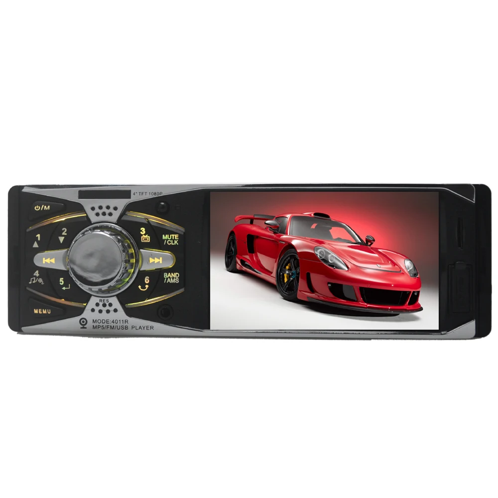 Mirror Link MP3/MP5/FM USB SD AUX Rearview In-Dash +Camera Head Unit 4.1&quotTFT HD 1Din Car Radio Stereo for Android | Автомобили и