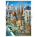 Алмазная вышивка коллаж Gaudi Алмазная мозаика Полный Стразы Архитектура Diy Алмазная вышивка крестиком на рисунке, подарок на Новый год