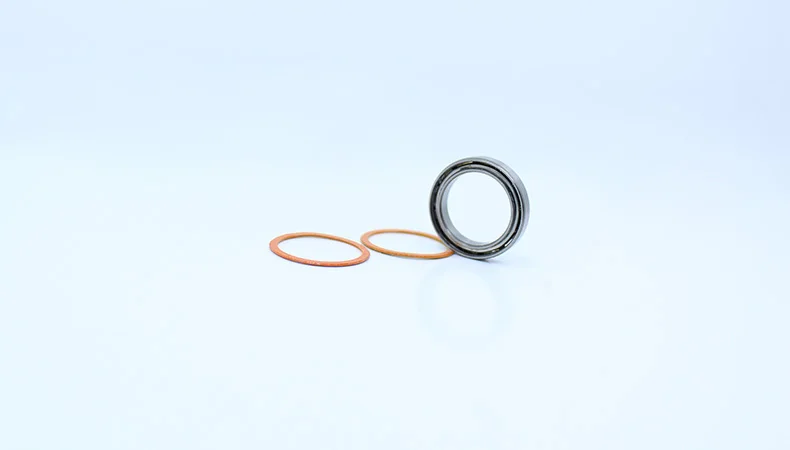 6702RS подшипник ABEC-3(10 шт) 15*21*4 мм тонкий раздел 6702-2RS шарикоподшипники 61702 RS 6702 2RS с оранжевым герметичным