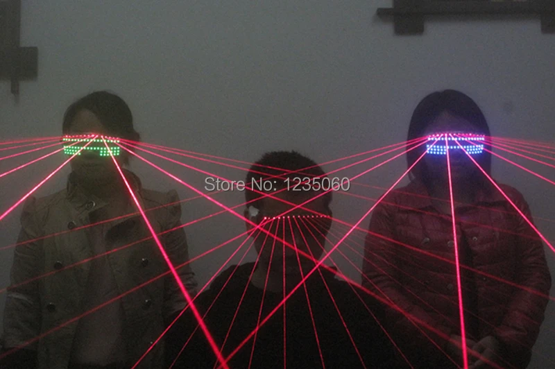 Яркий лазерный светильник WYY для бара клуба вечевечерние очки со светодиодной