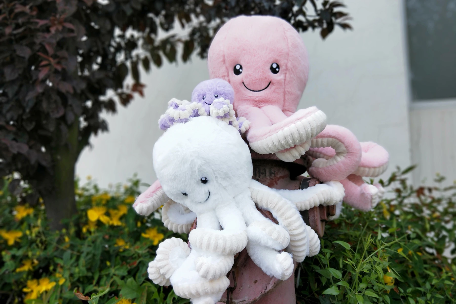 18cm-80cmLovely Simulation octopus Pendant Plush Stuffed Toy Soft Animal Home Accessories Cute Animal Doll Children Gifts