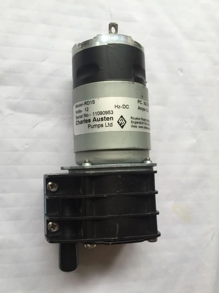 CharlesAusten MODEL-RD1S клетки крови отходов насос 12 Гц-DC Amps-0.9 разобрать