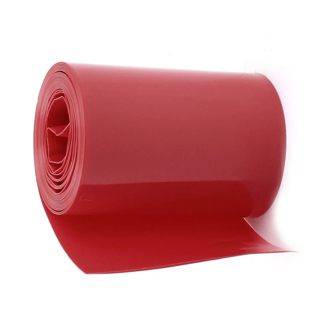 

Top quality 2M 50mm Width PVC Heat Shrink Wrap Tube Red for 2 x 18650 Battery