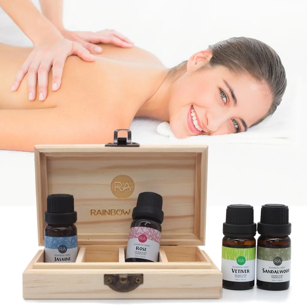 4 шт./компл. Массажная спа растительная эссенция эфирный Уход за жирной кожей