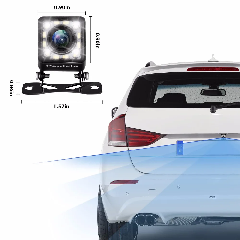 Автомобильная камера Panlelo универсальная задняя HD GPS заднего вида легкая