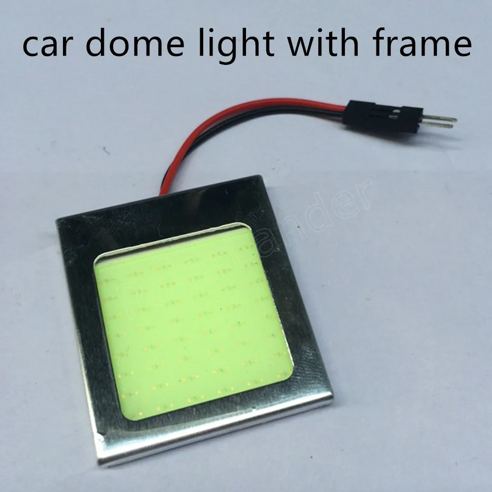 

Автомобильный Стайлинг 10 шт. 12 В Авто супер яркий белый светодиодные лампы Панель T10 фестон-адаптер 48SMD