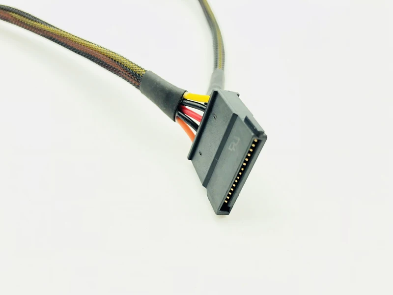 5 шт. 6Pin до 2 15 pin SATA кабель питания для DELL Vostro 3650 3653 3655 настольный компьютер HDD SSD