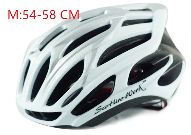 SW WHITE SILVER M Велоспорт шлем Каско Capacete Де Ciclismo Каско Bicicleta Ciclismo Mtb Велосипед Шлем Велосипедный Шлем Сверхлегкий Шлем Каско Маршрут - Цвет: SW WHITE SILVER M