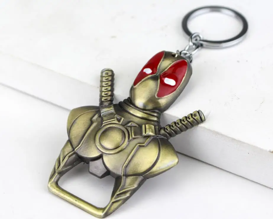 Автомобильный кулон украшение Marvel Мстители Бесконечная война Дэдпул сплав