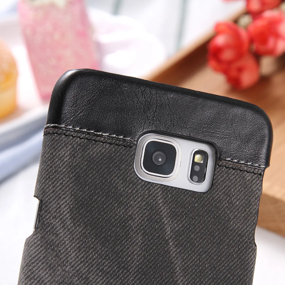 S7 S6 фон для фотосъемки в джинсовом стиле класса люкс Samsung Galaxy край плюс